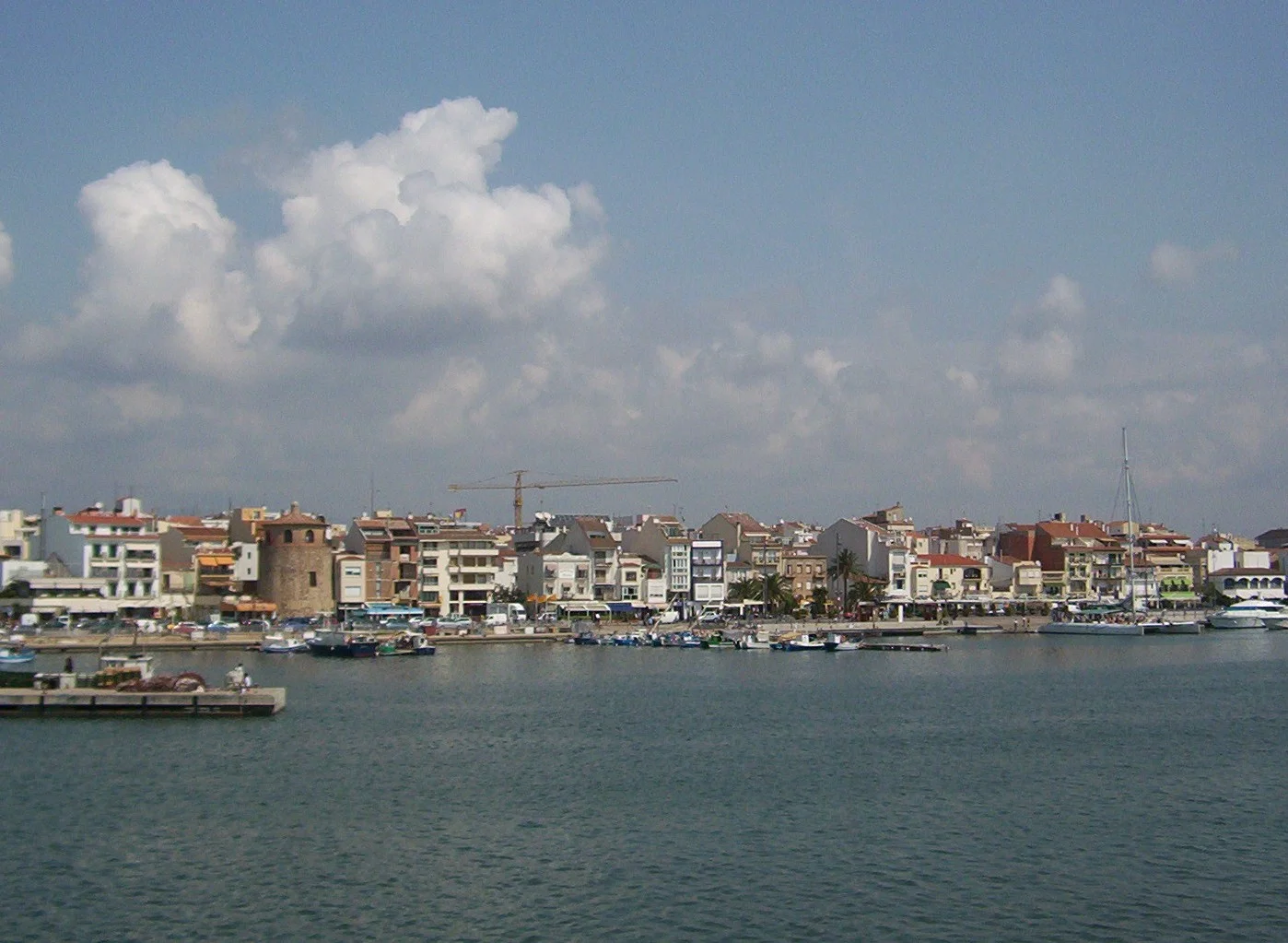 Cambrils waterfront and harbour